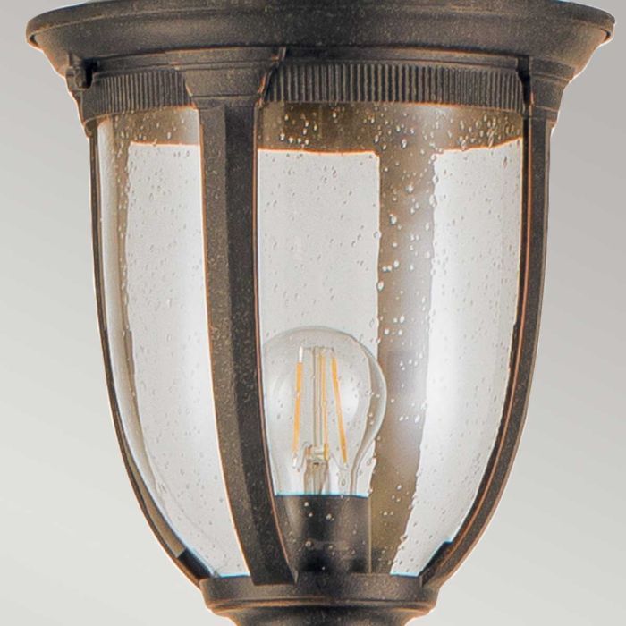 Elstead Lighting Cleveland 1 Light Single Head Lamp Post - Weathered Bronze