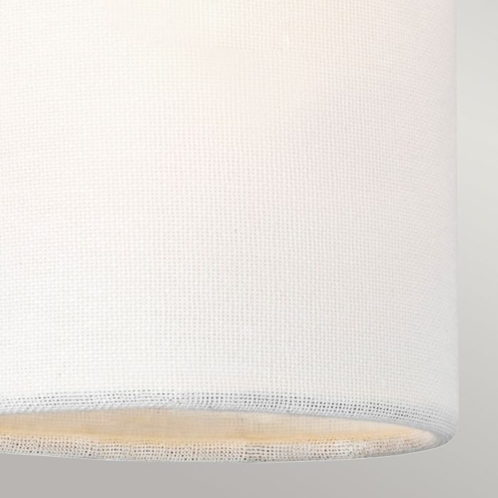 Elstead Lighting Clip Shade - For Brianna - Ivory Linen