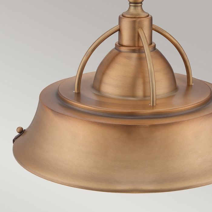 Elstead Lighting Cody 2 Light Pendant In Mystic Copper - Mystic Copper