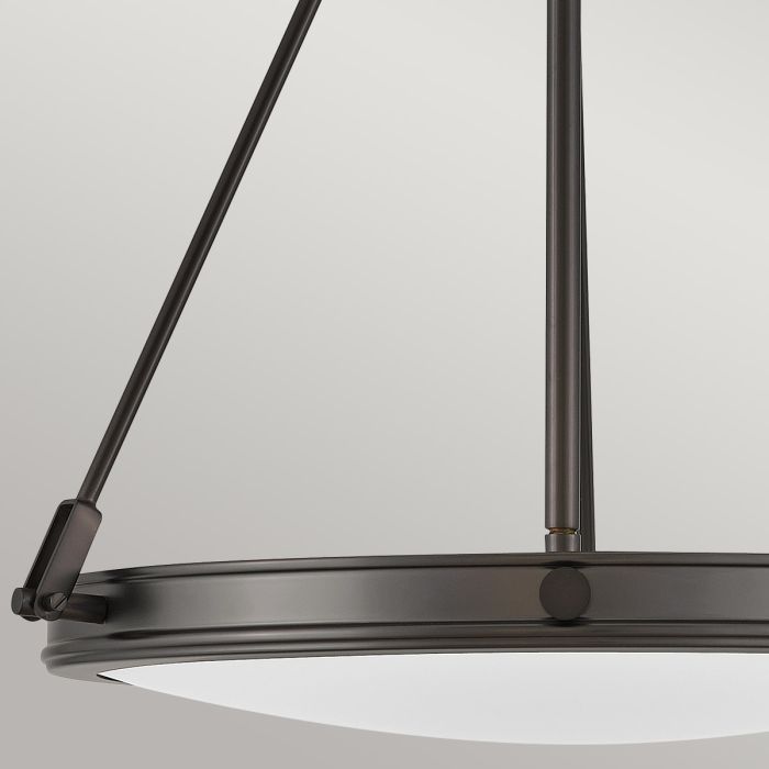 Elstead Lighting Collier 4 Light Pendant - Black Oxide