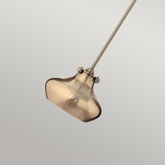 Elstead Lighting Congress 1 Light Pendant - Brushed Caramel