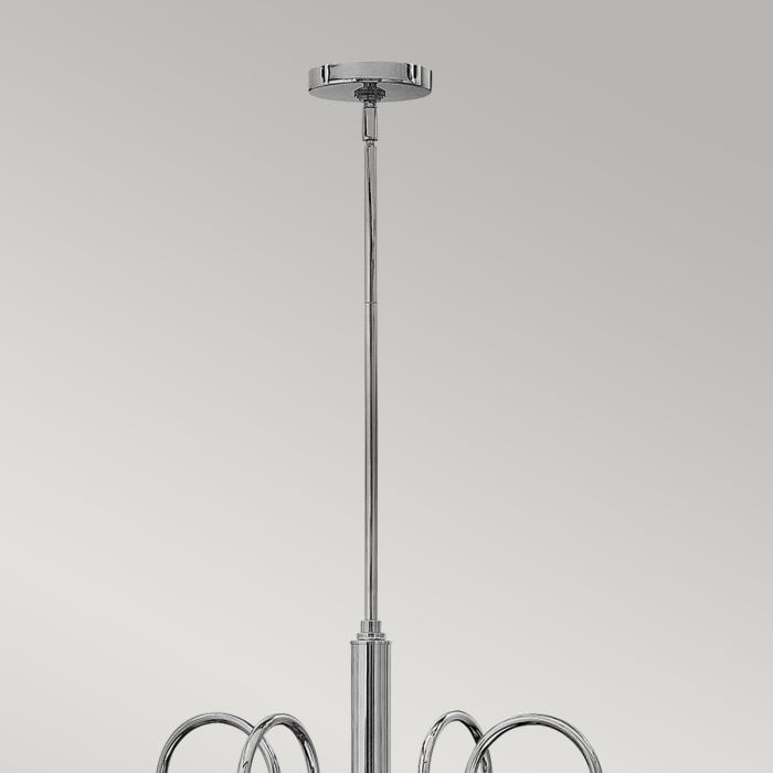 Elstead Lighting Congress 4 Light Chandelier - Chrome