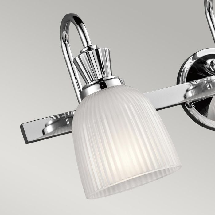 Elstead Lighting Cora 3 Light Wall Light - Polished Chrome