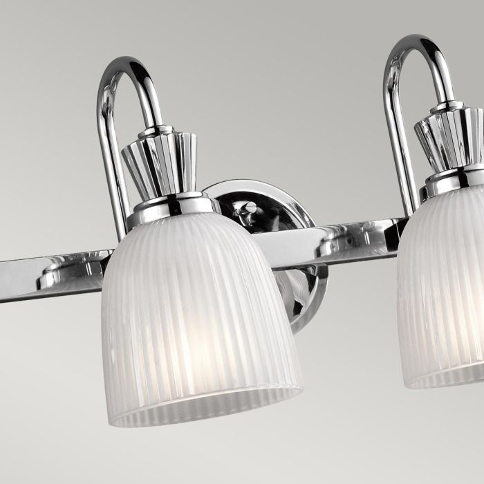 Elstead Lighting Cora 4 Light Wall Light - Polished Chrome