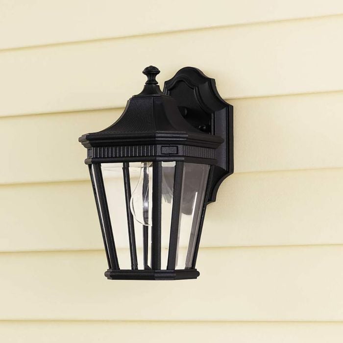 Elstead Lighting Cotswold Lane 1 Light Small Wall Lantern - Black