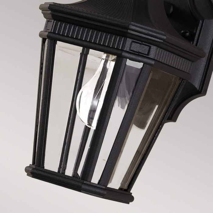 Elstead Lighting Cotswold Lane 1 Light Small Wall Lantern - Black