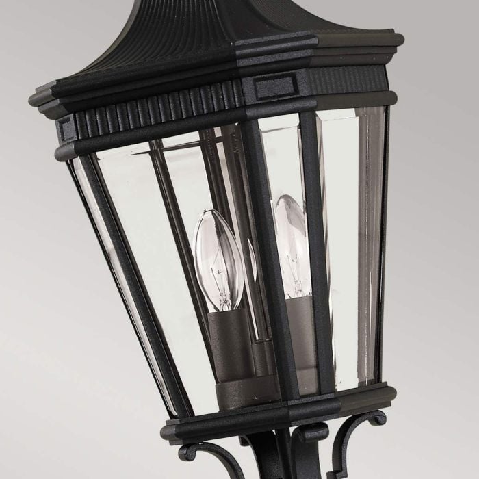 Elstead Lighting Cotswold Lane 2 Light Medium Chain Lantern - Black