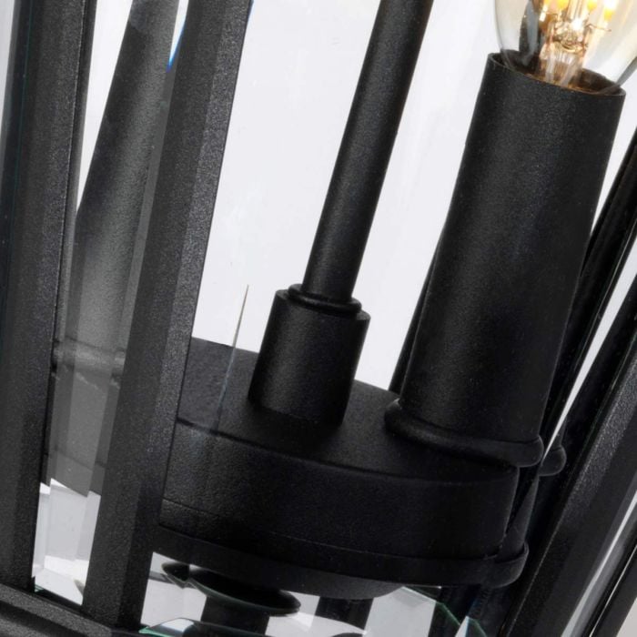 Elstead Lighting Cotswold Lane 2 Light Medium Pedestal - Black