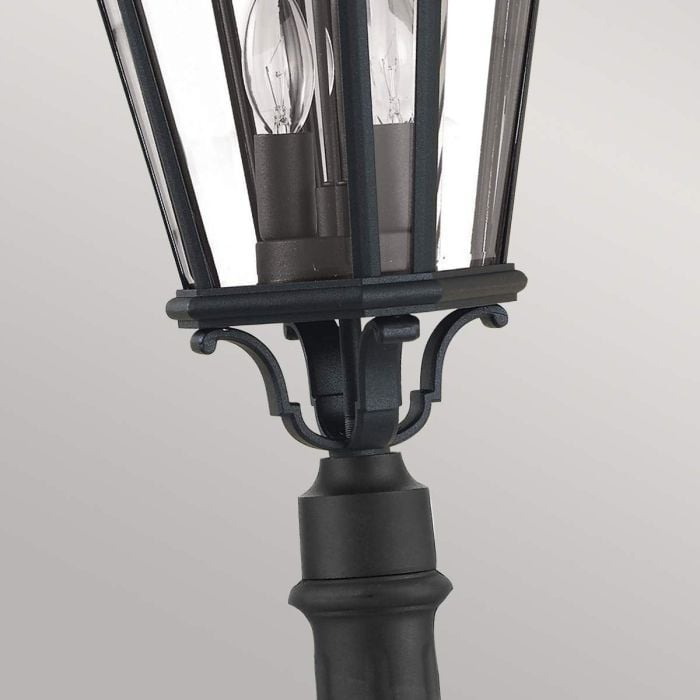 Elstead Lighting Cotswold Lane 2 Light Medium Pillar - Black