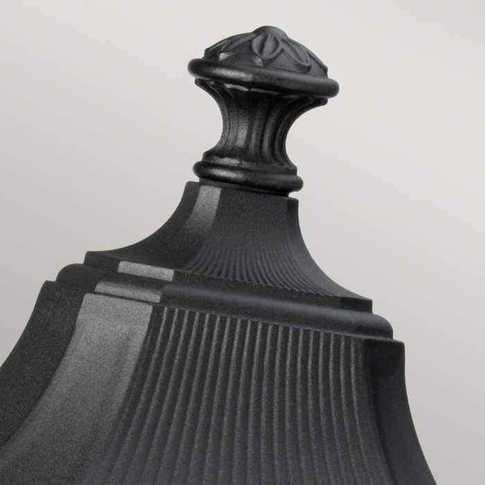Elstead Lighting Cotswold Lane 3 Light Large Pedestal - Black