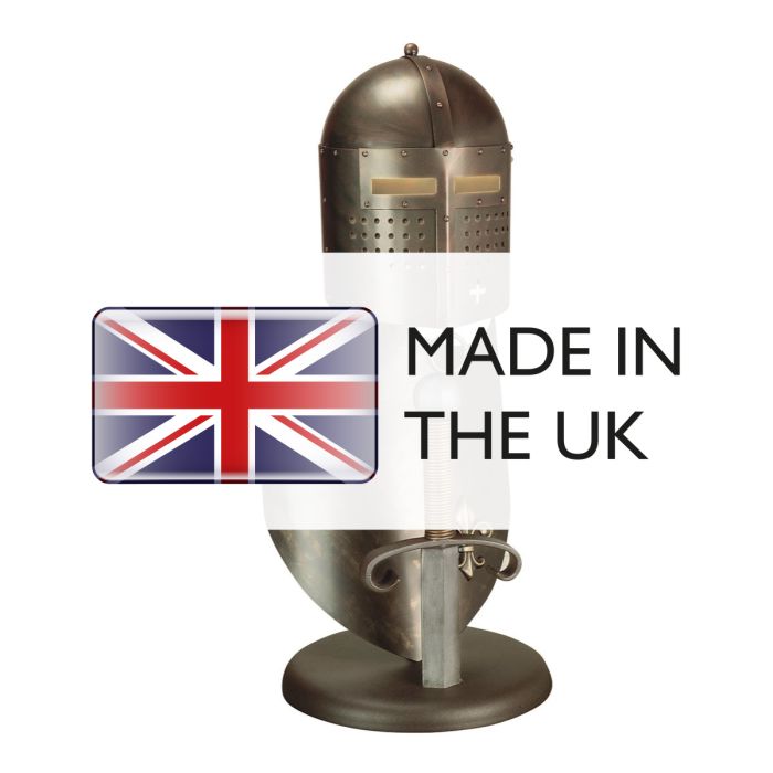 Elstead Lighting Crusader 1 Light Table Lamp - Burnished Bronze