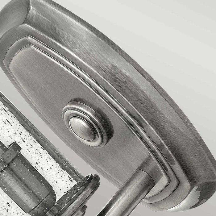 Elstead Lighting Dakota 1 Light Wall Light - Polished Antique Nickel