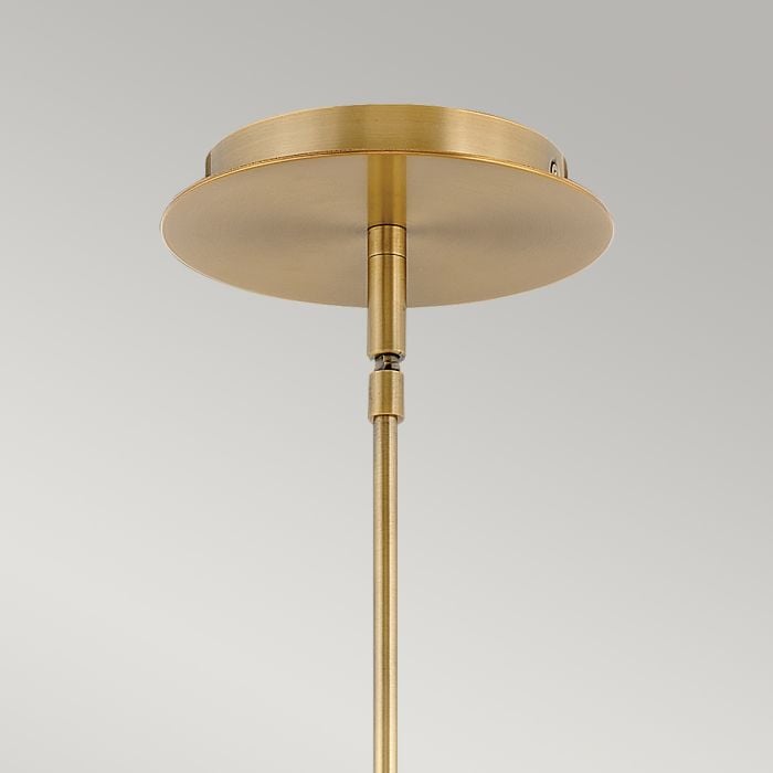 Elstead Lighting Dax LED Mini Pendant - Heritage Brass