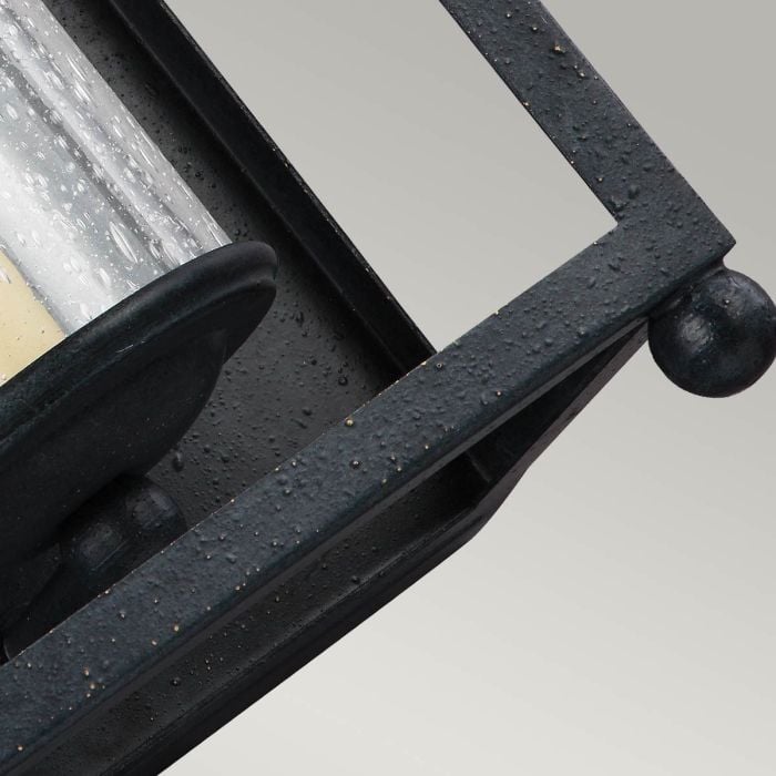 Elstead Lighting Declaration 1 Light Wall Light - Antique Forged Iron