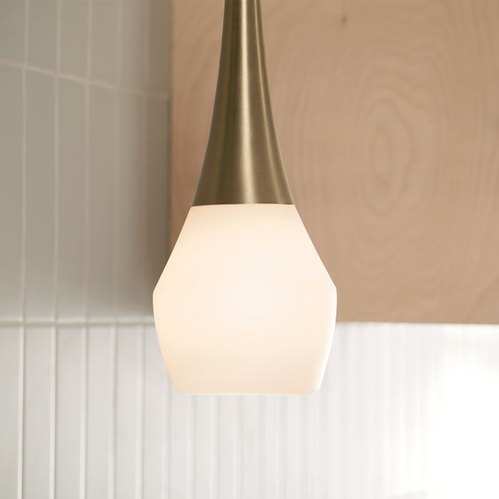 Elstead Lighting Deela 1 Lt Ceiling Pendant - Champagne Bronze