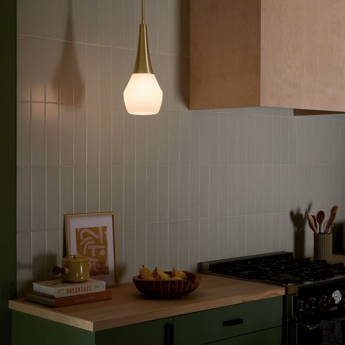 Elstead Lighting Deela 1 Lt Ceiling Pendant - Champagne Bronze