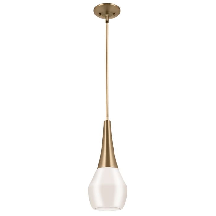 elstead lighting Deela 1 lt Ceiling Pendant - Champagne Bronze