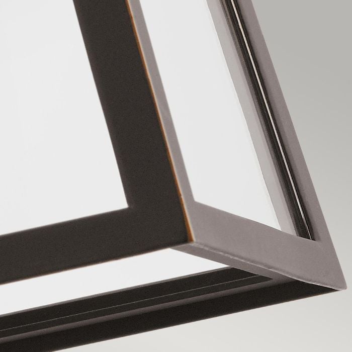 Elstead Lighting Delison 1 Light Wall Lantern - Small - Rubbed Bronze