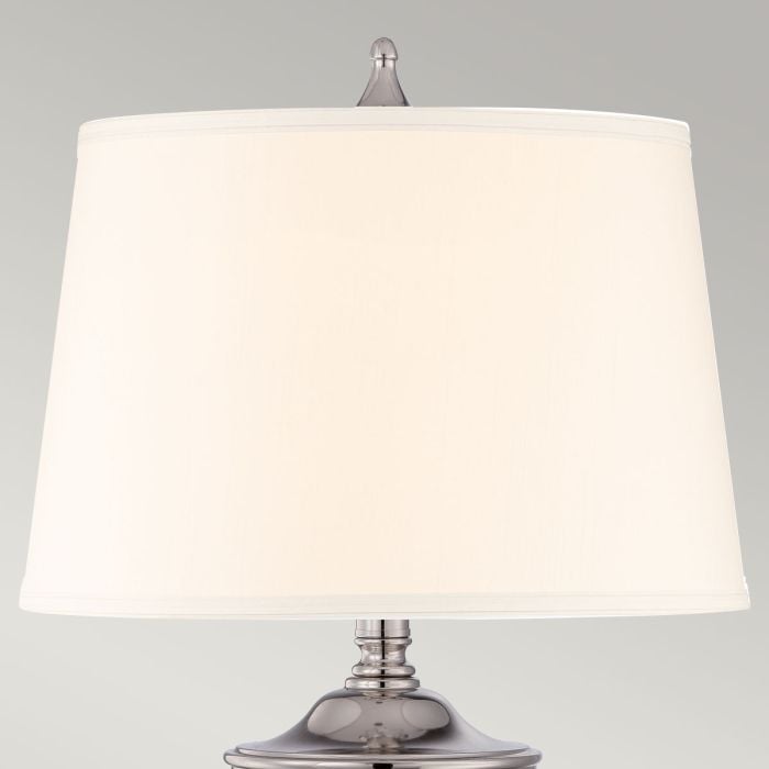 Elstead Lighting Dennison 1 Light Table Lamp - Polished Nickel