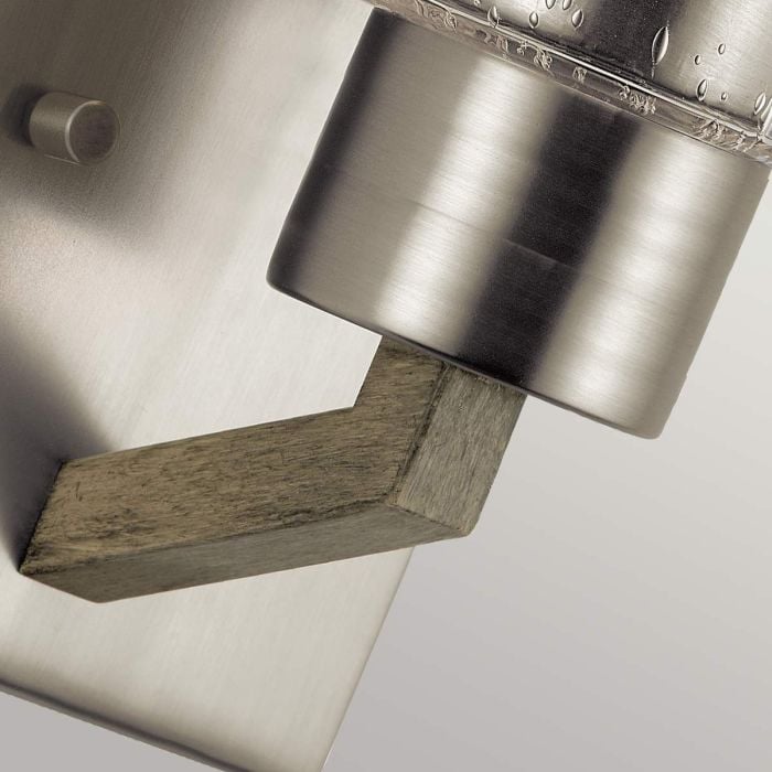 Elstead Lighting Deryn 1 Light Wall Light - Distressed Antique Grey