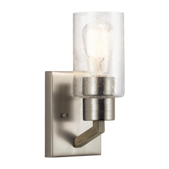 elstead lighting Deryn 1 Light Wall Light - Distressed Antique Grey