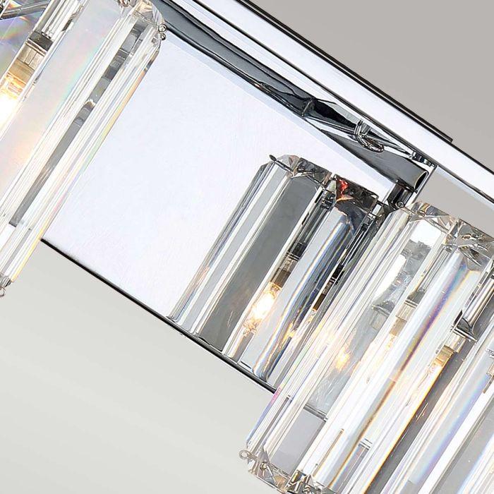 Elstead Lighting Divine 2 Light Wall Light - Polished Chrome