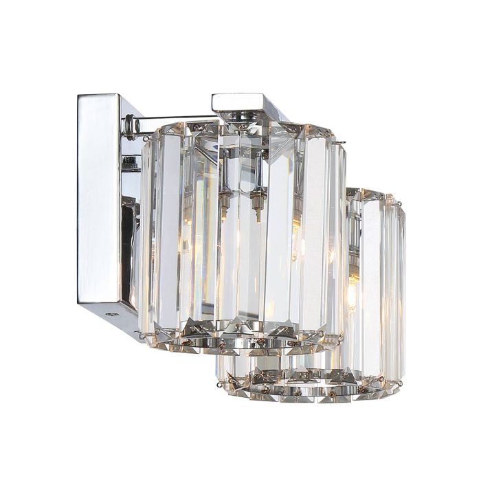 Elstead Lighting Divine 2 Light Wall Light - Polished Chrome