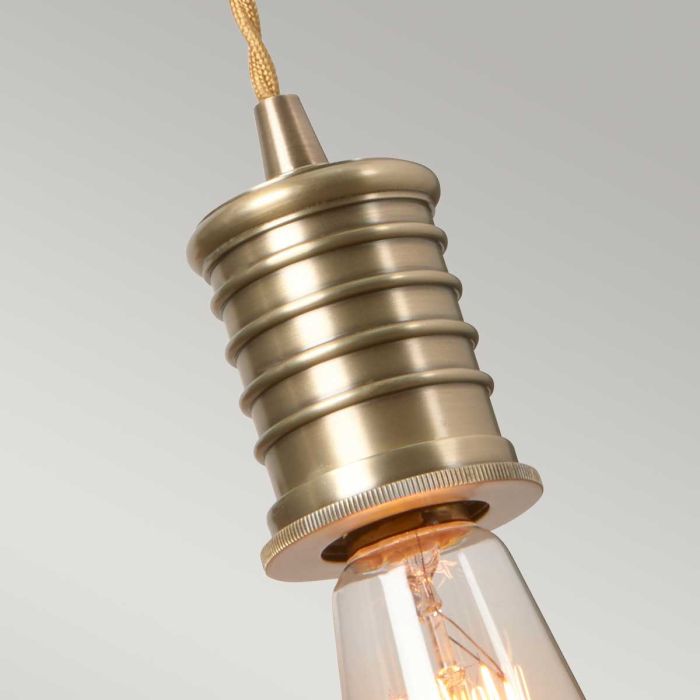 Elstead Lighting Douille 1 Light Wall Light - Aged Brass
