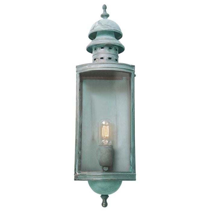 elstead lighting Downing Street 1 lt Wall Lantern - Verdigris