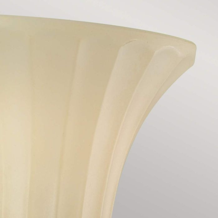 Elstead Lighting Drawing Room 1 Light Wall Light - Walnut