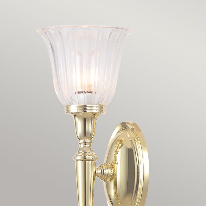 Elstead Lighting Dryden 1 Light Wall Light - Polished Brass