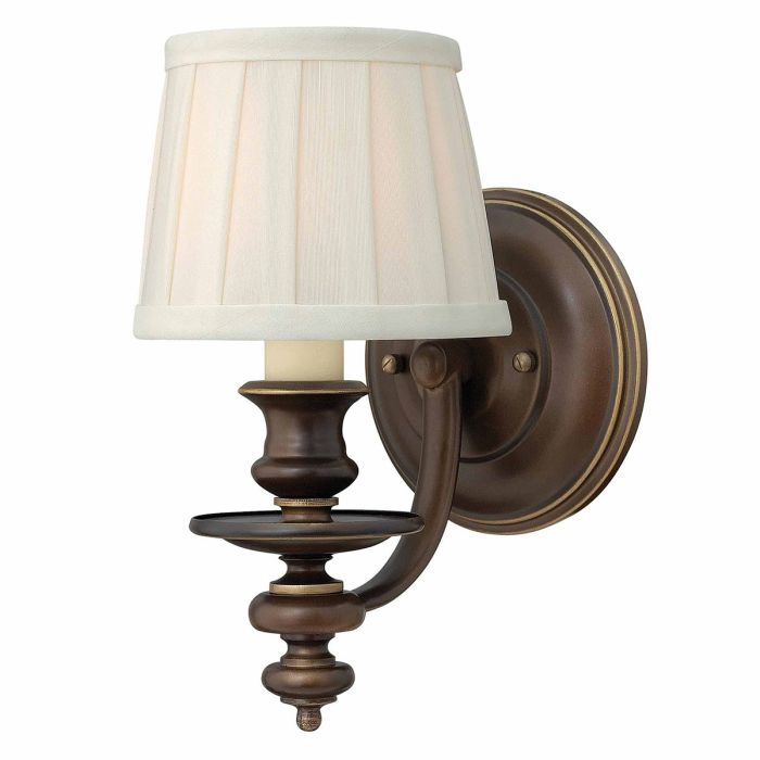 elstead lighting Dunhill 1 Light Wall Light - Royal Bronze