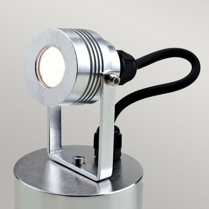 Elstead Lighting Elite Small Spotlight Wall Fitting - Anodised Aluminium