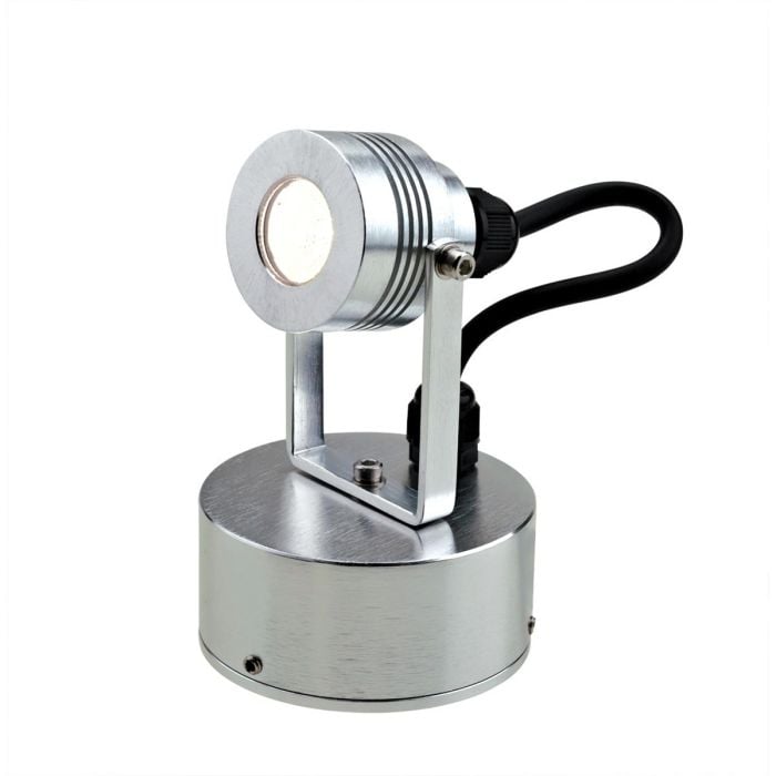 elstead lighting Elite Small Spotlight Wall Fitting - Anodised Aluminium