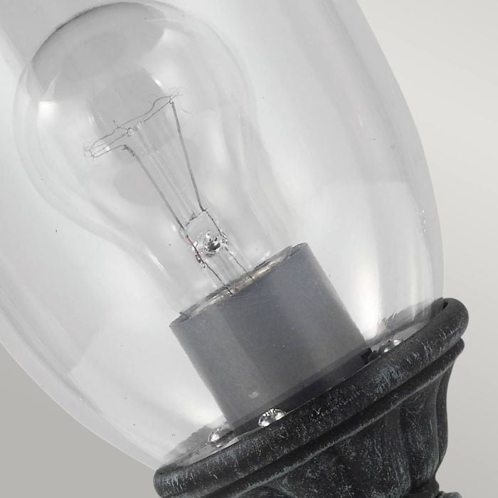 Elstead Lighting Elkstone 1 Light Pedestal - Verdigris