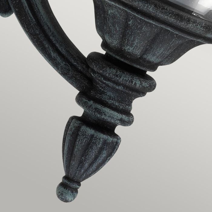 Elstead Lighting Elkstone 1 Light Wall Lantern - Verdigris