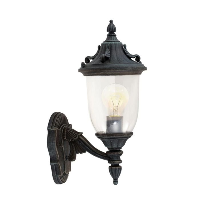 elstead lighting Elkstone 1 Light Wall Lantern - Verdigris