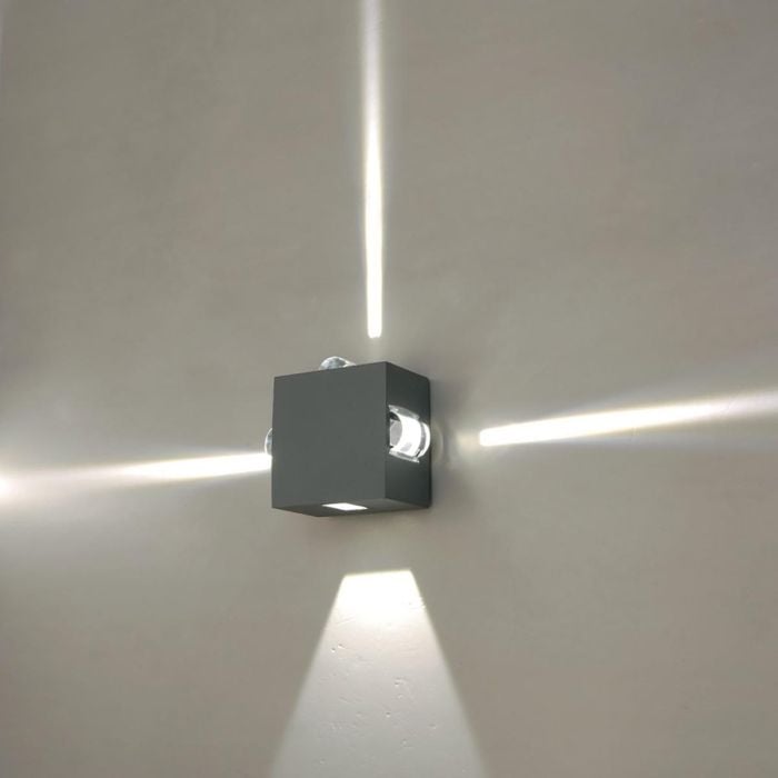Elstead Lighting Agner 4 Light Wall Light - Graphite
