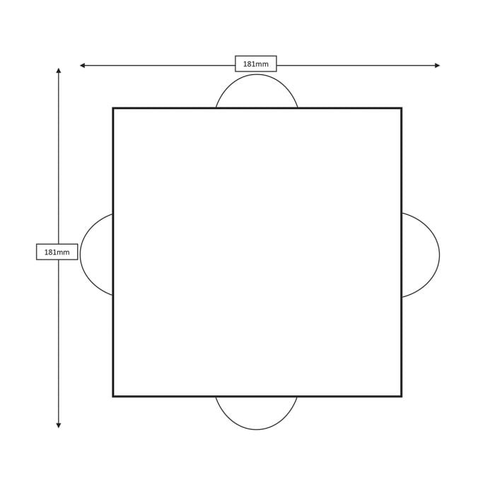 Elstead Lighting Agner 4 Light Wall Light - Graphite
