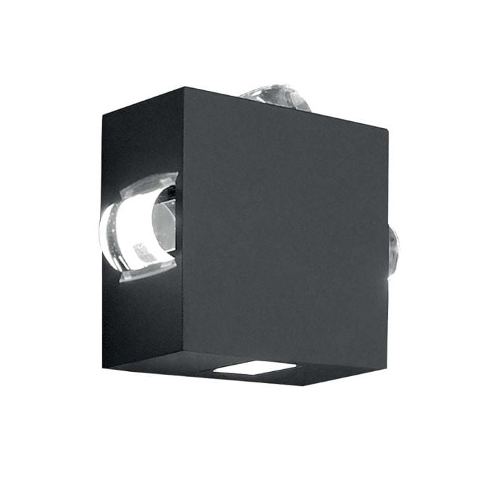 elstead lighting Agner 4 Light Wall Light - Graphite
