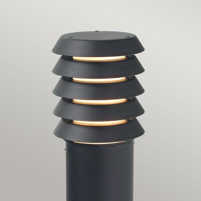 Elstead Lighting Alta 1 Light Large Bollard - Black