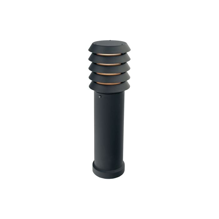 elstead lighting Alta 1 Light Medium Bollard - Black