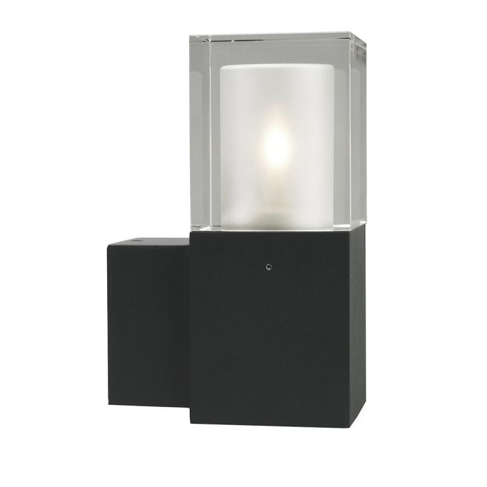 elstead lighting Arendal 1 Light Wall Light - Black