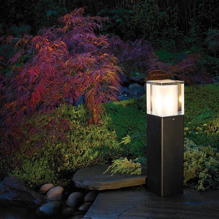 Elstead Lighting Arendal Medium Bollard - Black