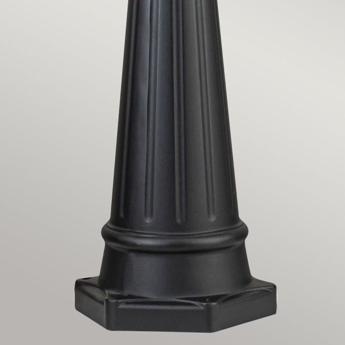 Elstead Lighting Bayview 1 Light Lamp Post - Black