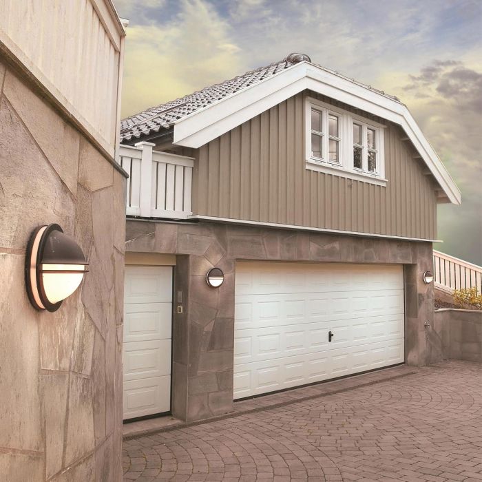 Elstead Lighting Berlin 1 Light Wall Light - Black