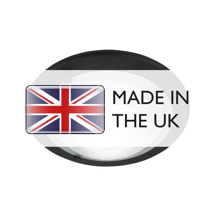 Elstead Lighting Berwick 1Light Flush - Black