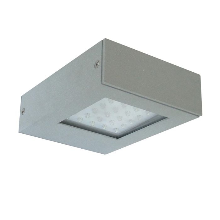 elstead lighting Beta Above Door Light - Matt Silver
