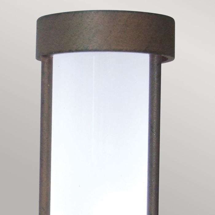 Elstead Lighting Beta Plain Wall Lantern - Aged Iron