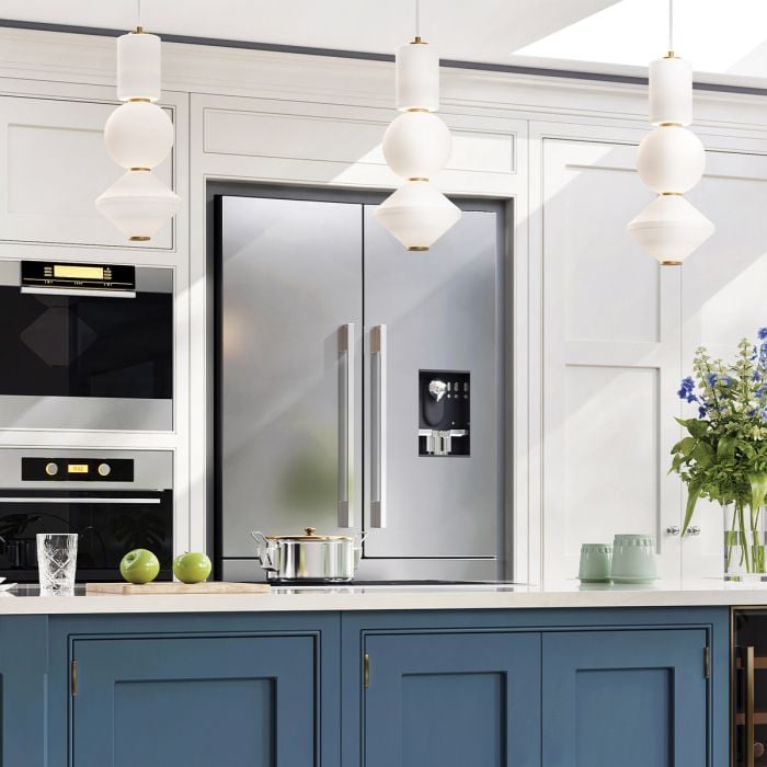 Elstead Lighting Bijou LED Pendant - Aged Gold